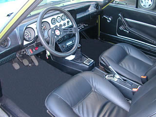 Fiat 124 Coupé Cockpit