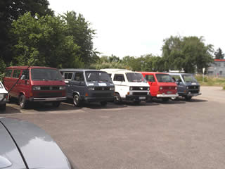 Reparatur der T-Busse von VW